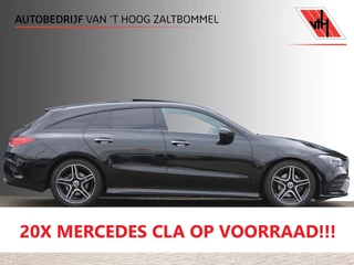 Mercedes-Benz CLA 2021 - Shooting Brake 180 AUT7 AMG Line NIGHT PAKKET PANORAMADAK MEMORY SFEER KEY-LESS GO MUTLIBEAM CARPLAY imagem 1