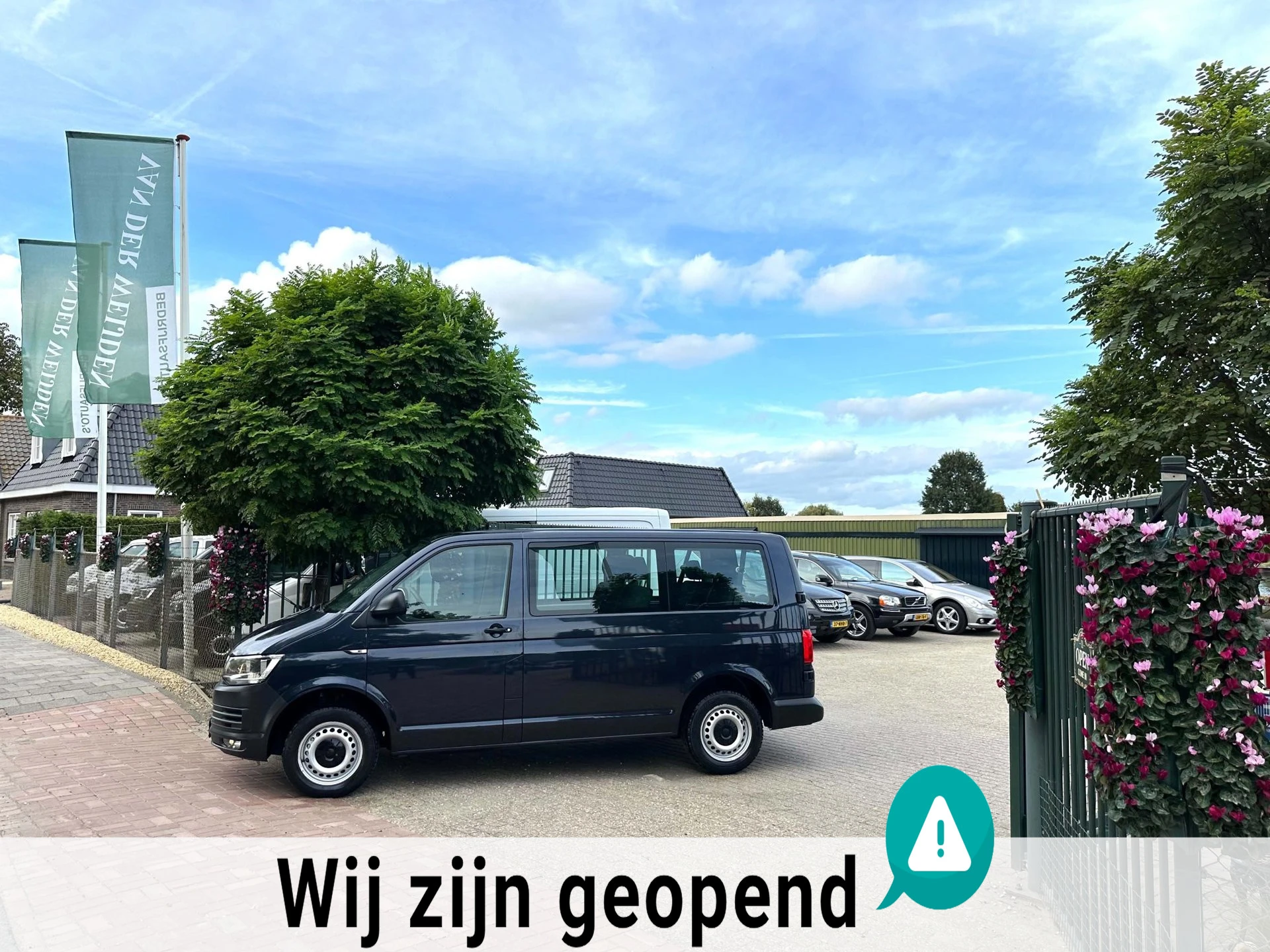 Volkswagen Transporter 2016 - Kombi 2.0 TDI L1H1 Highline Airco/Cruise 8 Pers. Euro 6 Marge image 1