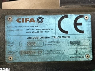 Iveco Stralis 2021 - 400 CNG 8x2, EURO 6, Cifa 9m3, CNG, Retarder bild 13