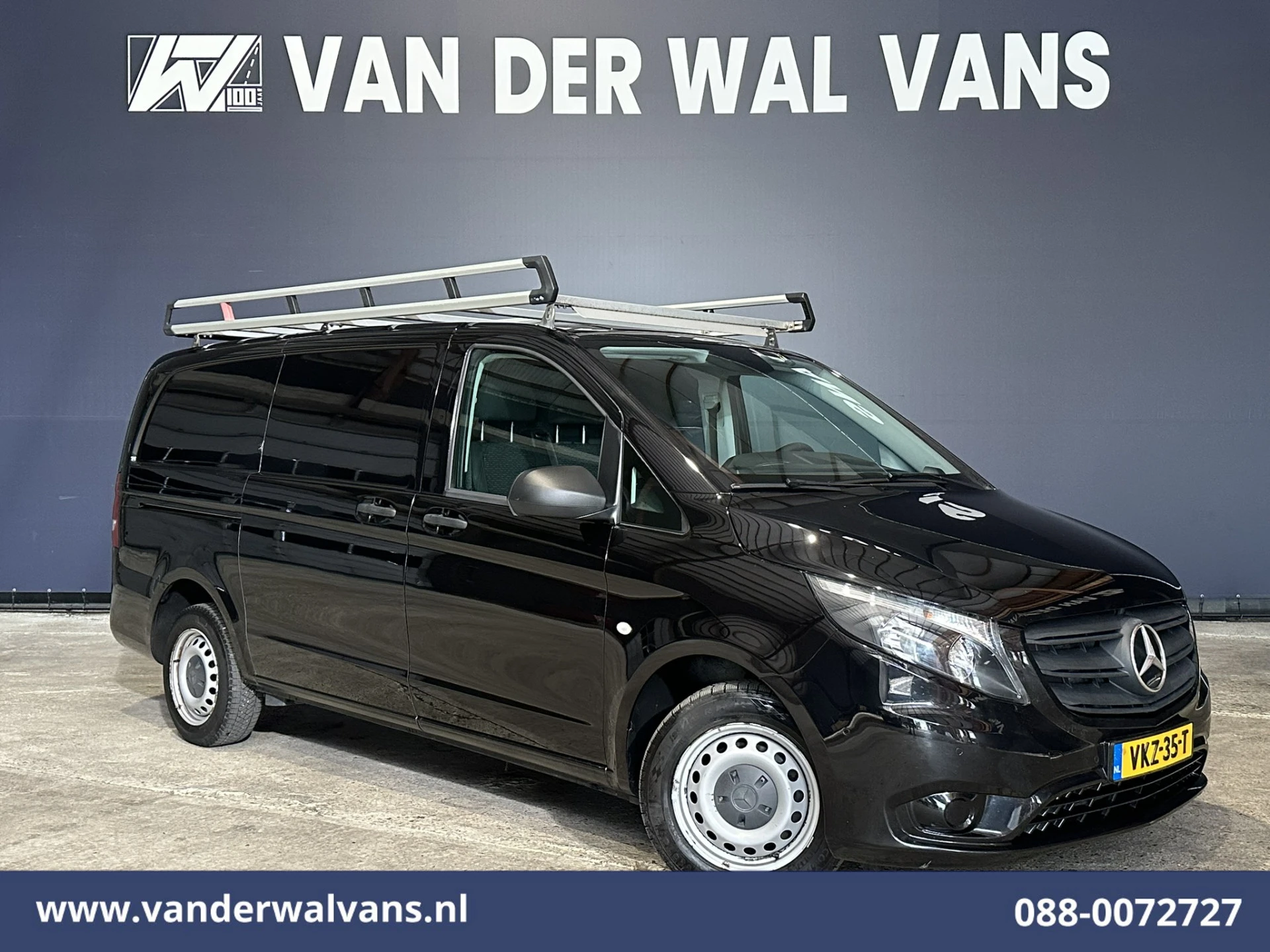 Mercedes-Benz Vito 2021 - 110 CDI 102pk L2H1 Euro6 Airco | Imperiaal | Camera | Navigatie | Trekhaak | Apple Carplay | Cruisecontrol afbeelding 1