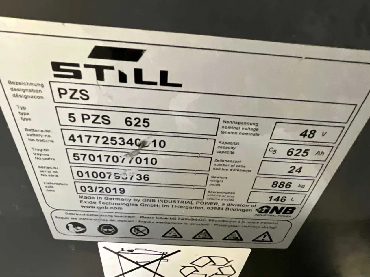Still 2019 - RX20-18 - 4,8M - Triplex - Freelift - Sideshift afbeelding 16