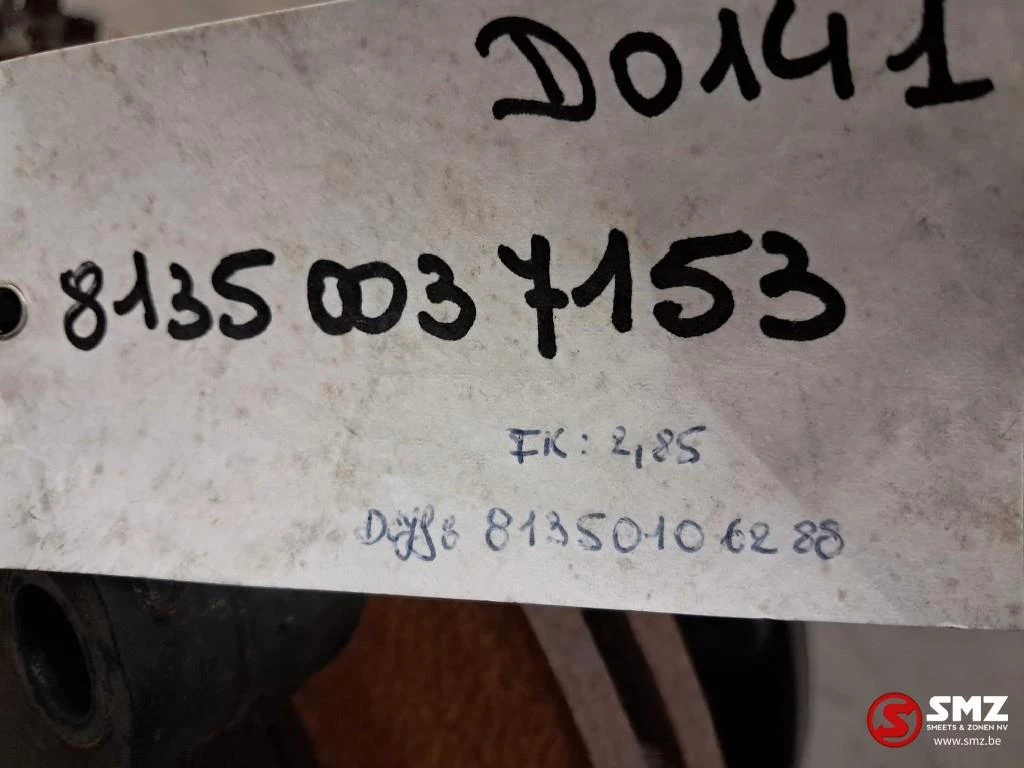 MAN - Occ aandrijfas HY-1350 01 i = 2,846 MAN zdjęcie 5