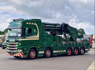 Scania R 2019 - R500 NGS Highline 10x4*6 - MPG 250T Crane 8+6 / JIB - Winch - Grua / Kran image 10