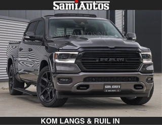 Dodge Ram Pick-Up 2023 - SPORT LARAMIE 5.7 V8 HEMI | LUCHTVERING | 2023 | PANODAK | GROOTSCHERM | DC | TOP KLEUR GRANITE | zdjęcie 3 miniatura