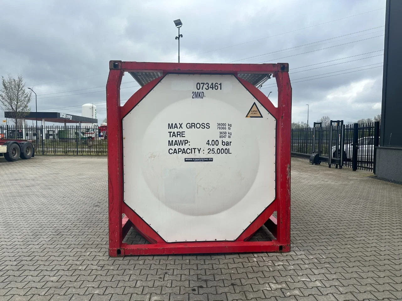 Welfit Oddy 2007 - 20FT Tankcontainer / 25.030L / UN-Portable T11 obrázek 4