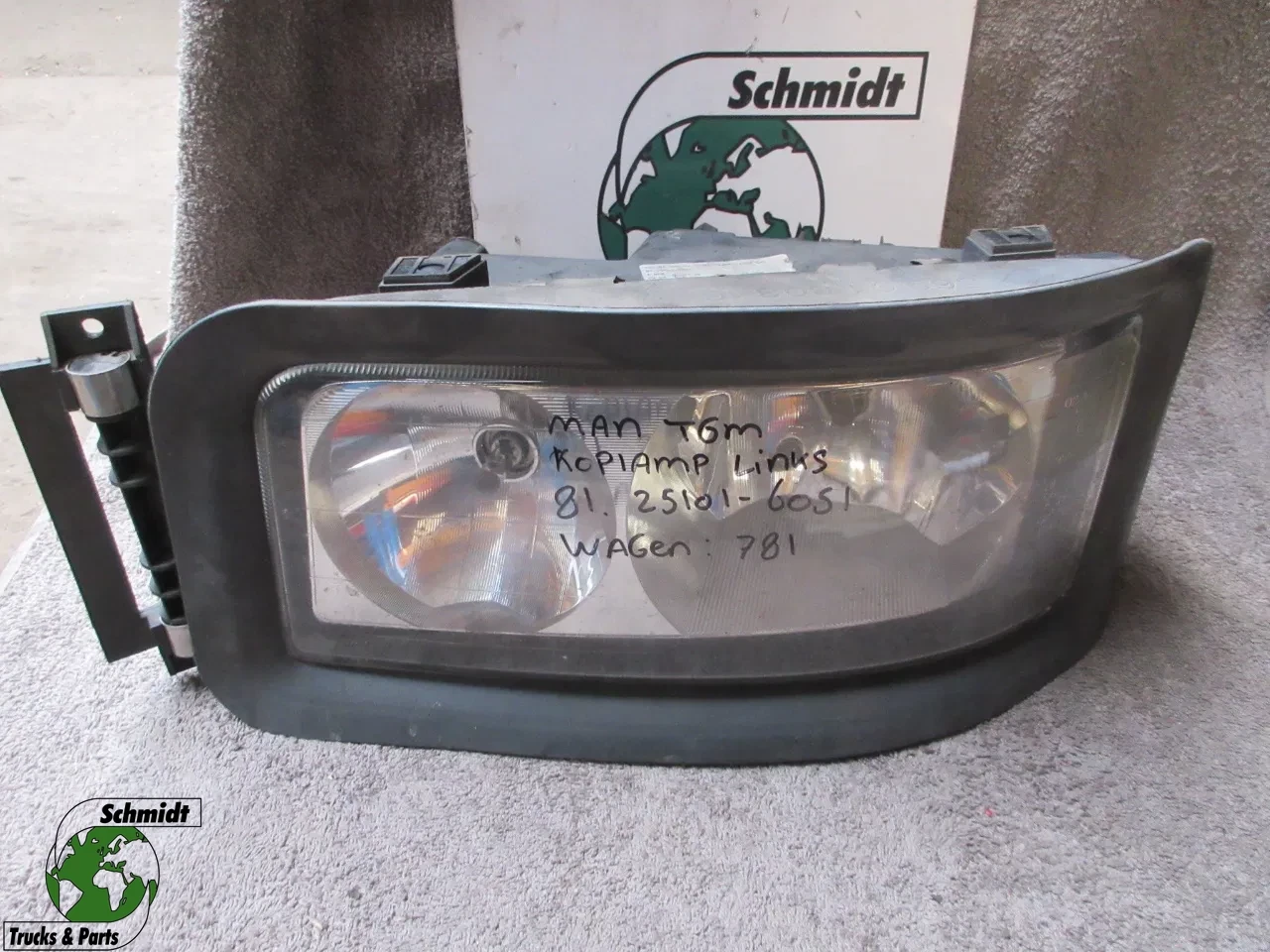 MAN - 81.25101-6451 LINKS KOPLAMP MAN TGA TGL TGM EURO 3 afbeelding 1