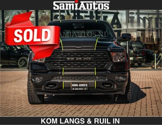Dodge Ram Pick-Up 2024 - SPORT | 5.7 V8 4x4 HEMI | PANORAMA DAK | GROOTSCHERM 12 INCH | LPG | Diamond Black Pearl | afbeelding 2 miniatuur