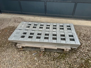ALU N/A - Oprijplaten 158 x 39 cm 20.000 kg O steun dik 19 cm obrazek 1