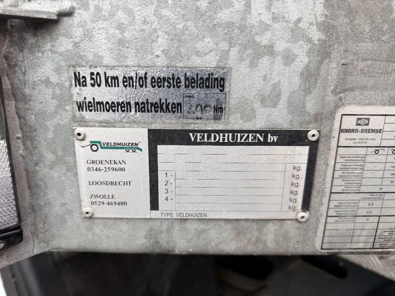 Veldhuizen 2021 - P46-2 Kipper / Machine transporter / Amco Veba V809NG 4S + Iveco Eurocargo 10-220 obrázek 26