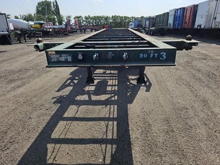 FLANDRIA 2 AXLE 20 FT CHASSIS STEEL SUSPENSION ROR DRUM 1996 - N/A image 7