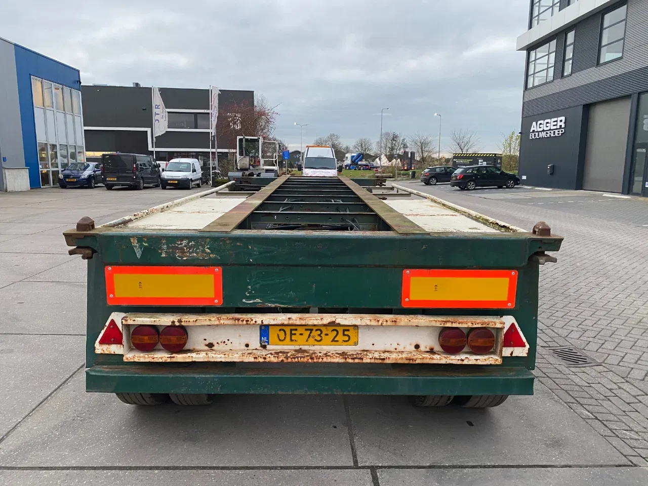 Groenewegen 1983 - Container Chassis / 20 FT / BPW / Double Tyres image 2