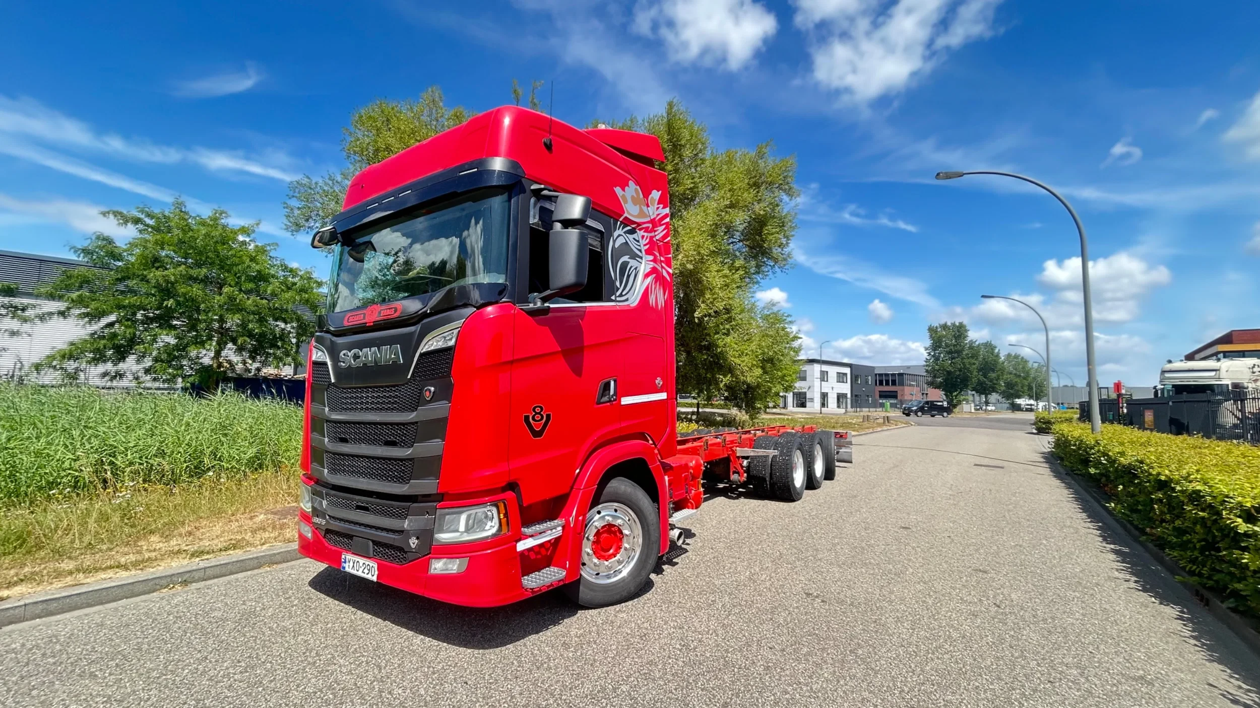 Scania S 2021 - 660S V8 NGS 8x4 | full air | retarder | steering | Led | acc afbeelding 1
