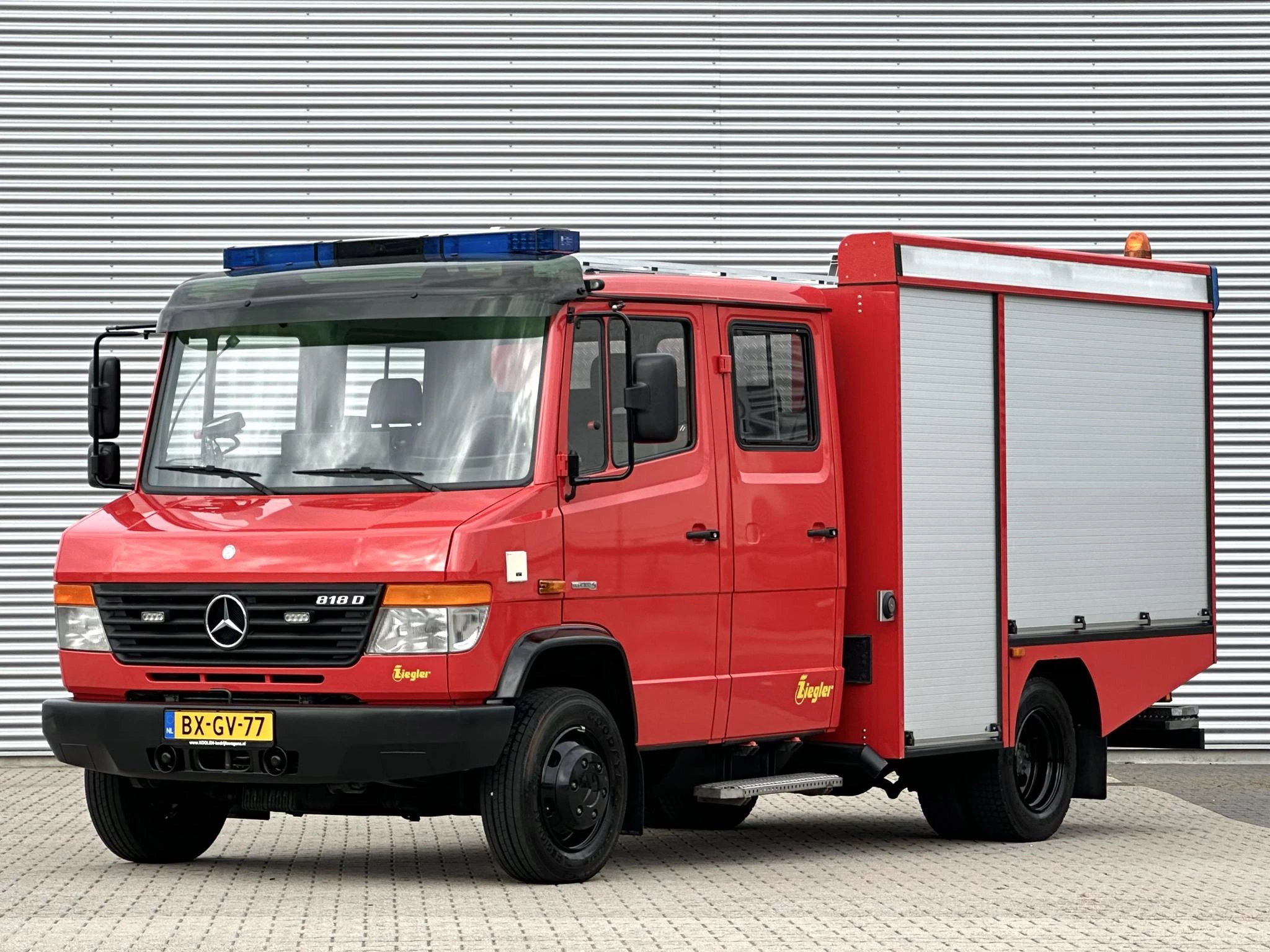 Mercedes-Benz 818d Vario Brandweerwagen euro 5 Ziegler NIEUW 8800KM!!! 2009 obrázek 33