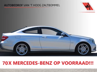 Mercedes-Benz C-Klasse 2011 - Coupé 180 AUT7 Ambition NAVI 18'' <<ZEER NETTE AUTO>> afbeelding 1