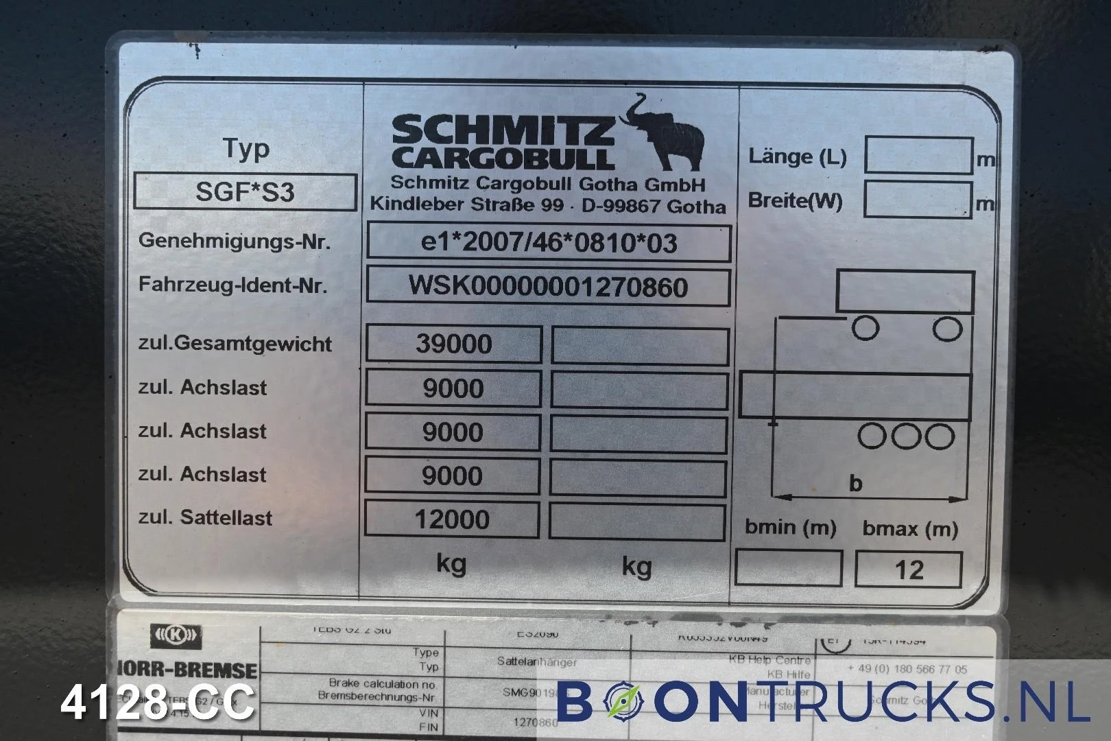 Schmitz Cargobull SCF 24 2013 Bild 22