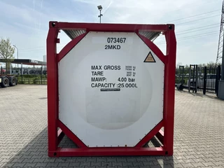 Welfit Oddy N/A 2007 - 20FT ISO Tankcontainer /  25.050L / UN-Portable T11 / 5Y-test 09-2028 imagen 5