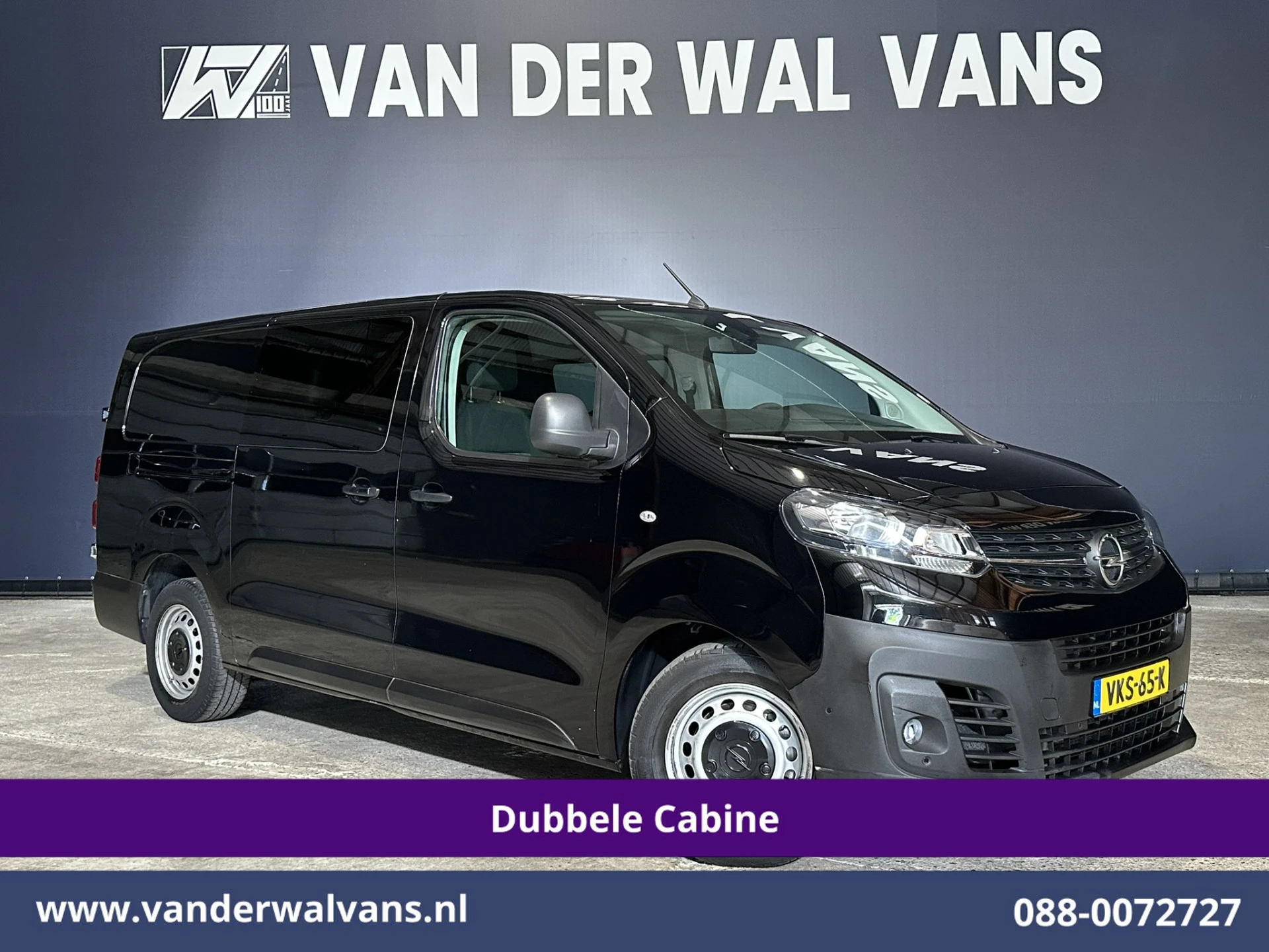 Opel Vivaro 2021 - 2.0 CDTI 123pk Automaat L3H1 Dubbele Cabine Euro6 Airco | 5-Zits | Camera | Navigatie | Apple Carplay afbeelding 1
