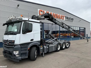 Mercedes-Benz Arocs 3251 8x4 Euro 6 HIab 28 Tonmeter laadkraan 2016 - N/A te koop
