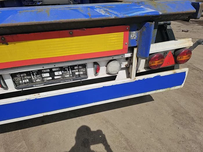 Krone 2 axle | container chassis | steel suspension | Bpw drum. 2009 image 24