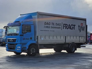 MAN TGM 2015 - 18.290 - Tautliner with sideboards - Loadlift - Full air - Euro 6 - Automatic gearbox imagen 3