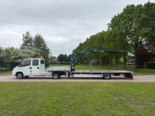Iveco Daily 2007 - 40C18 Be trekker - be oplegger TRAIS met Amco Veba kraan imagen 3