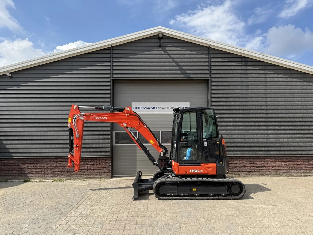 Kubota U56-5 minigraver NIEUW 2025 afbeelding 1