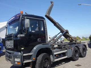 MAN TGA 2004 - 33.430 waf hooklift,VOOR5.50 METER CONTAINERBAKKEN obrazek 17