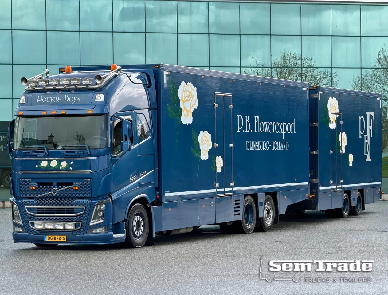 Volvo FH 2015 - 16.650 XL 6X2 FULL AIR FULL OPTIONS SIDE DOOR TOP CONDITION HOLLAND-COMBI afbeelding 1