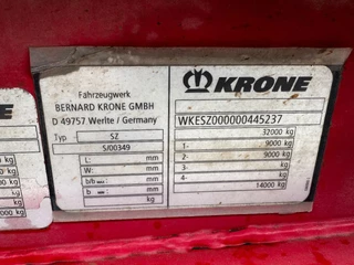 Krone N/A 2009 - 2-assig 20FT chassis, BPW + trommel, luchtvering, leeggewicht: 3.180kg image 20