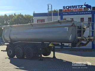 Schwarzmüller Semitrailer Tipper Steel half pipe body 2021 for sale