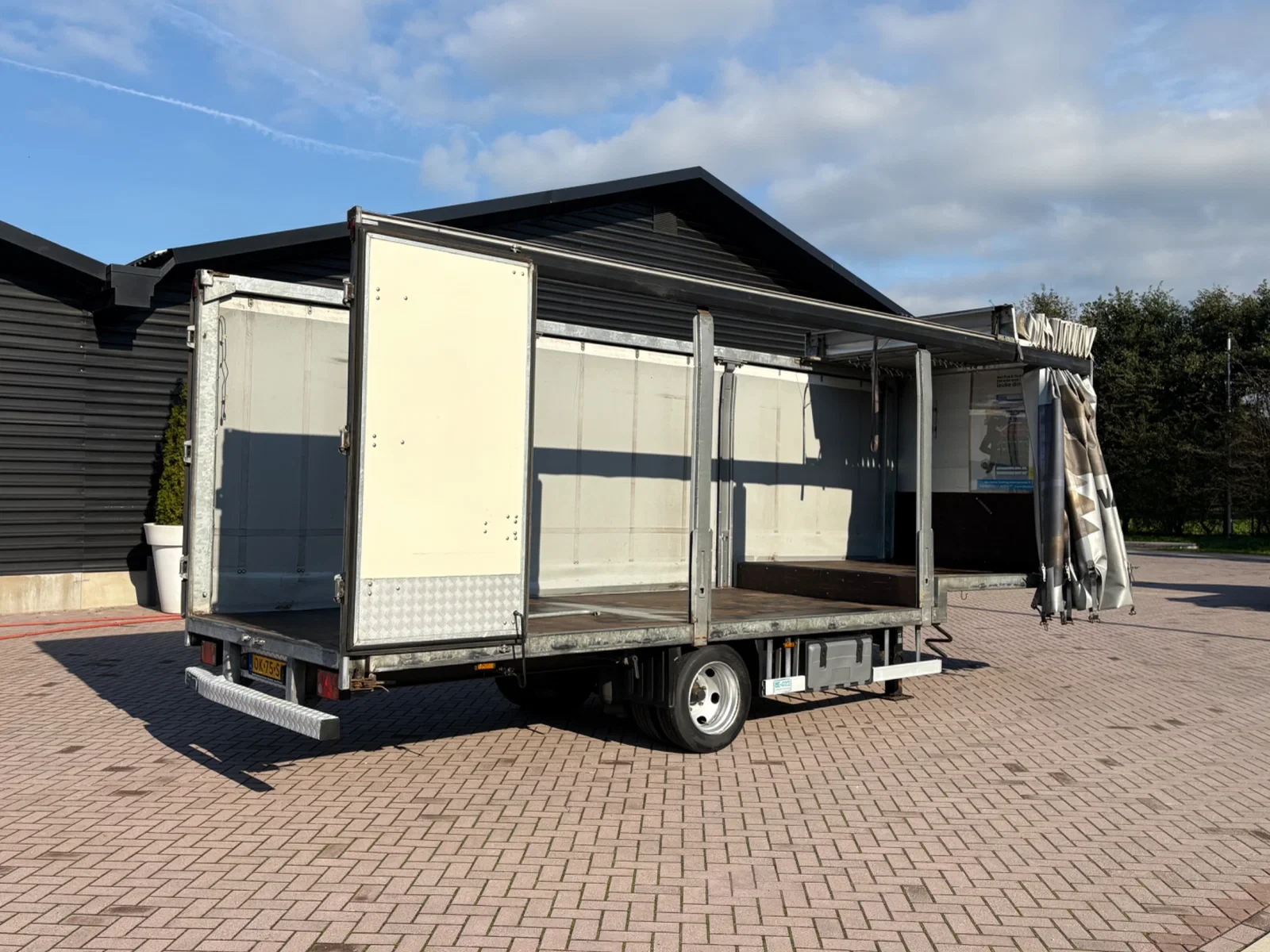 VAN 700-1D/220LZS 2008 - Be oplegger schuifzeilen schuifdak deuren 7 TON afbeelding 1