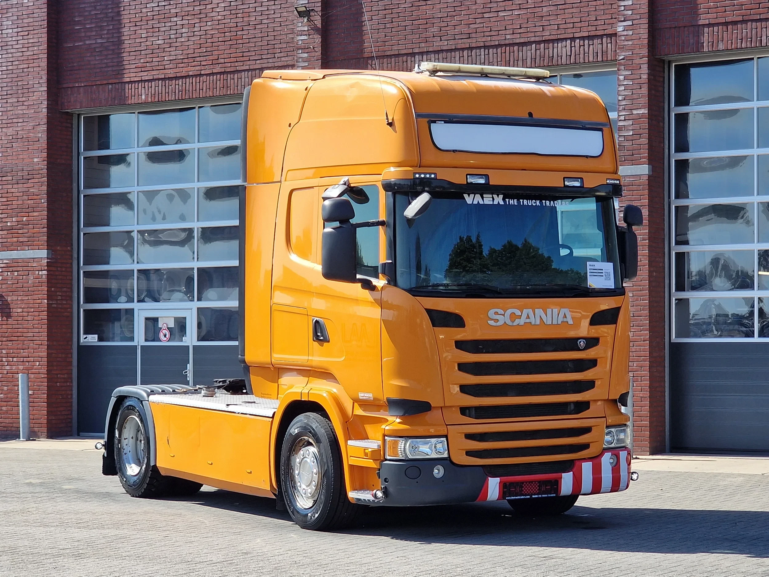 Scania R 2015 - R450 Topline 4x2 - Low KM - Retarder - PTO/Compressor afbeelding 1