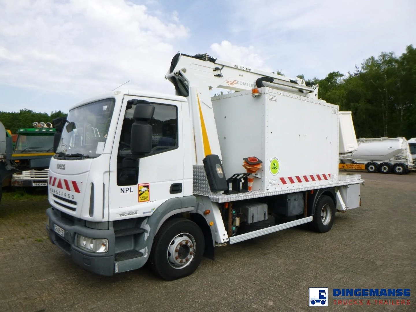 Iveco Eurocargo 2007 - 150E22 4x2 Euro 4 Manlift Comilev EN180TPC afbeelding 1