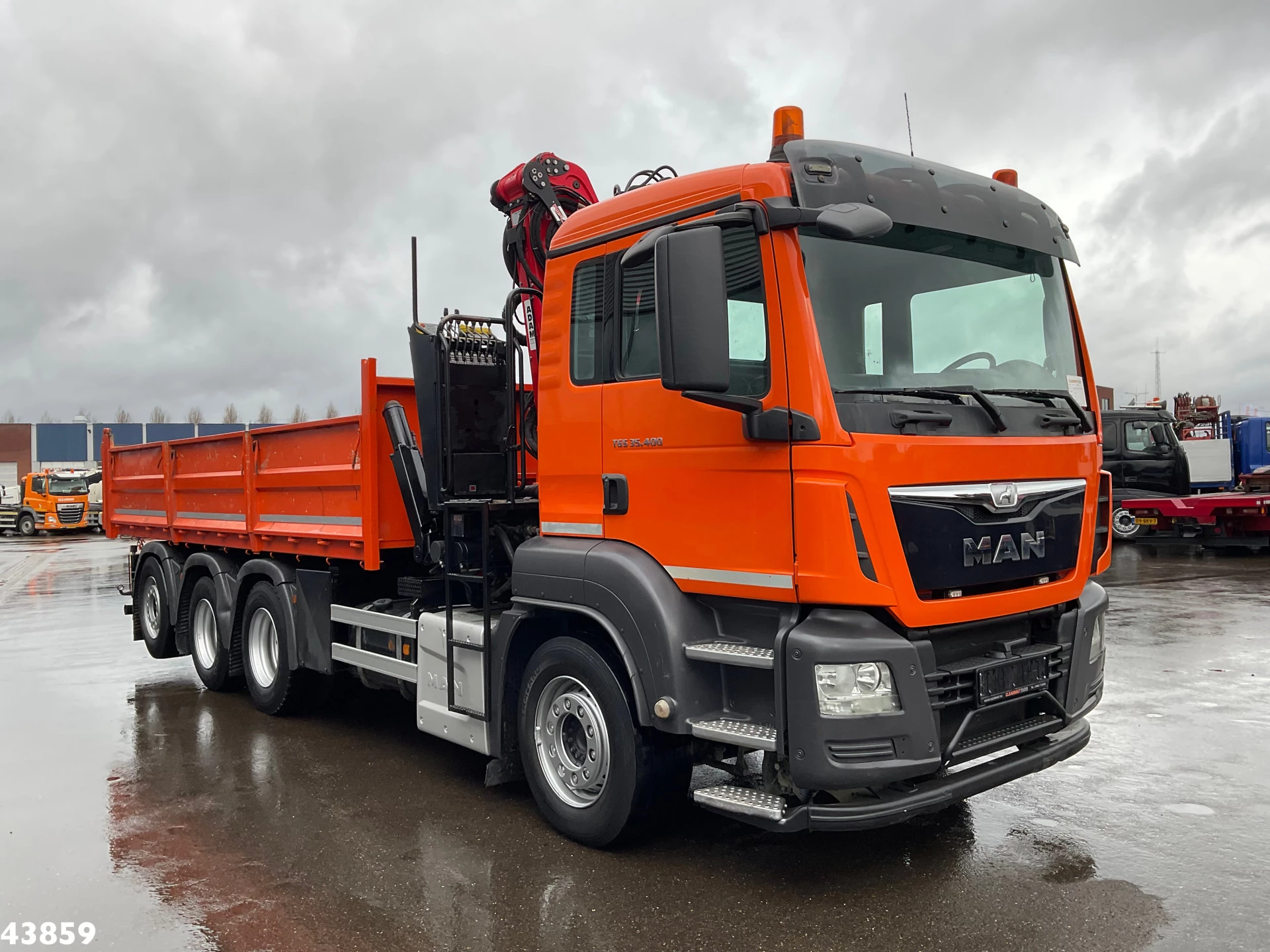 MAN TGS 2015 - 35.400 8x4 Euro 6 Palfinger 17 Tonmeter Z-kraan afbeelding 6