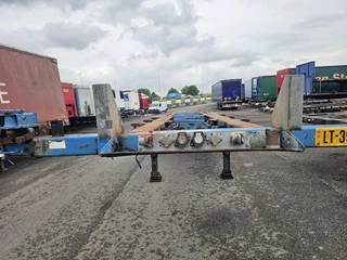 Van Hool 3B2018- 40 FOOT 2 X 20 FOOT CONTAINER CHASSIS, MB DISC. TUV APK 07-11-2026 2007 - N/A zdjecie 5