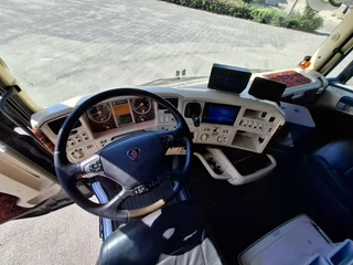 Scania R 2014 - R580 V8 / NL TRUCK / RETARDER / DOUBLE TANK / LIFT+LENKACHSE / TUV:09-09-2026 / LEATHER / XENON / FRIDGE / AUTOMATIC / EURO-6 / 2014 image 18