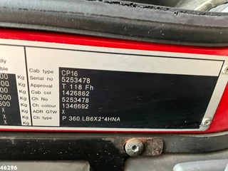 Scania P 2011 - 360 6x2 Chassis cabine with PTO obrazek 22