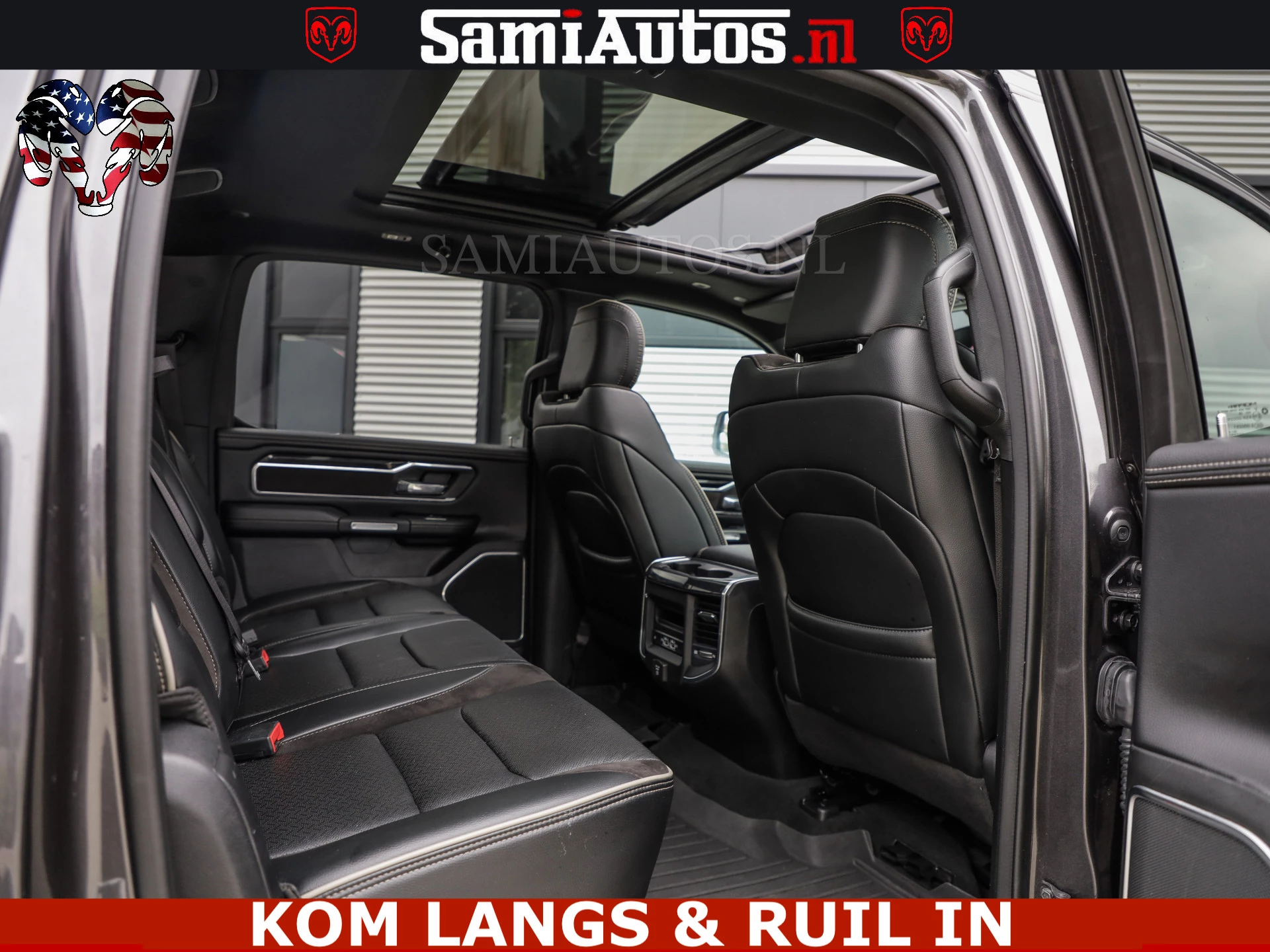 Dodge Ram Pick-Up 2023 - SPORT LARAMIE 5.7 V8 HEMI | LUCHTVERING | 2023 | PANODAK | GROOTSCHERM | DC | TOP KLEUR GRANITE | afbeelding 11