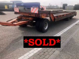 Nooteboom N/A 1992 - Type ASD-28 Open aanhangwagen- Dieplader  WJ-86-KS *SOLD* image 1