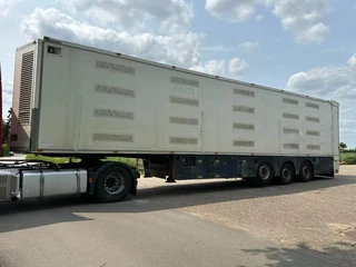 Berdex NO BERDEX HMK 4 stock livestock trailer SPF 2014 afbeelding 3 miniatuur