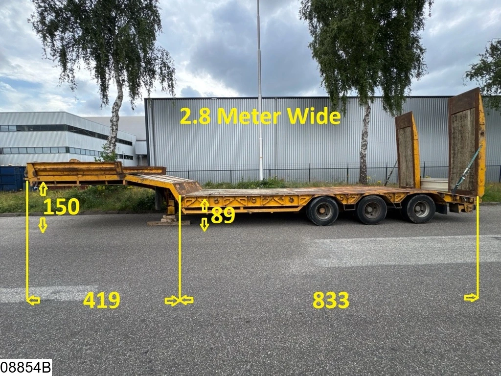 Trax 1988 - Lowbed 53.000 KG zdjęcie 2