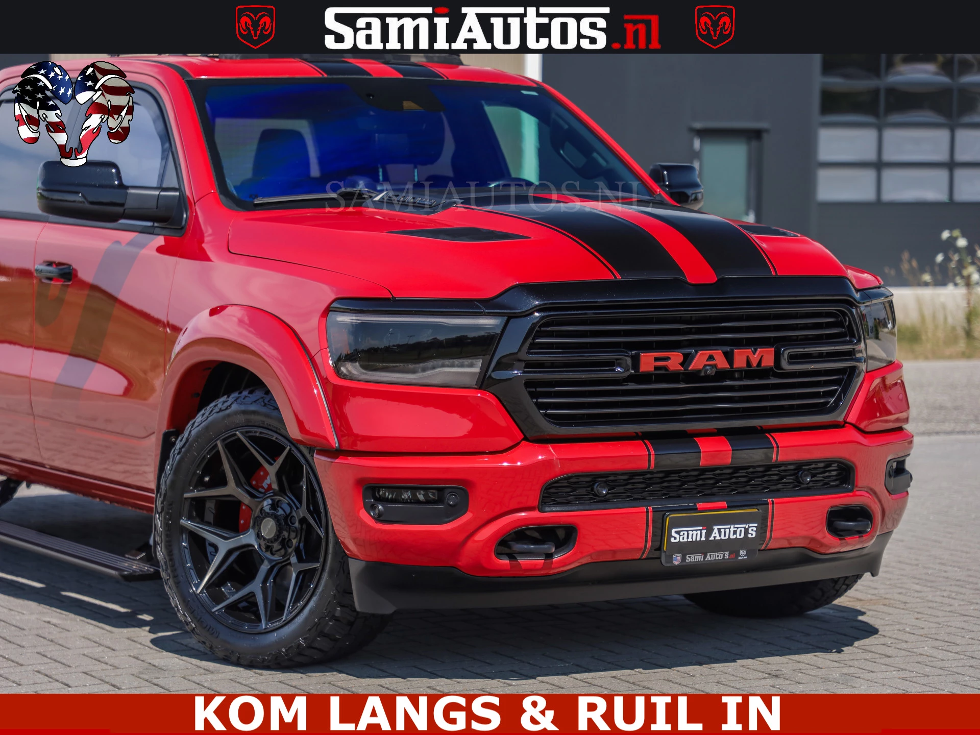 Dodge Ram Pick-Up 2024 - GT TRX PACK | 5.7 V8 HEMI | FLAME RED | HULK PACK | LUCHTVERING | MEGA DIK | DC | afbeelding 4