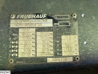 Fruehauf N/A 2018 - Tautliner Tautliner, Dhollandia imagem 5