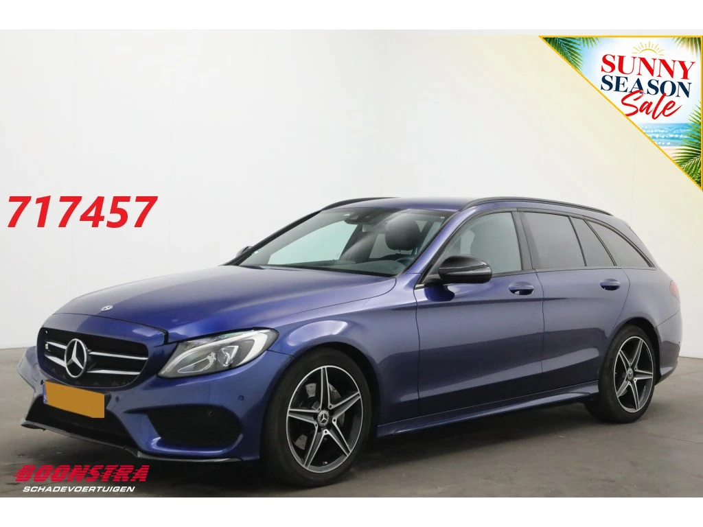Mercedes-Benz C-Klasse 2018 - Estate 180 AMG Navi Cruise Clima Leder Memory SHZ Camera PDC afbeelding 1