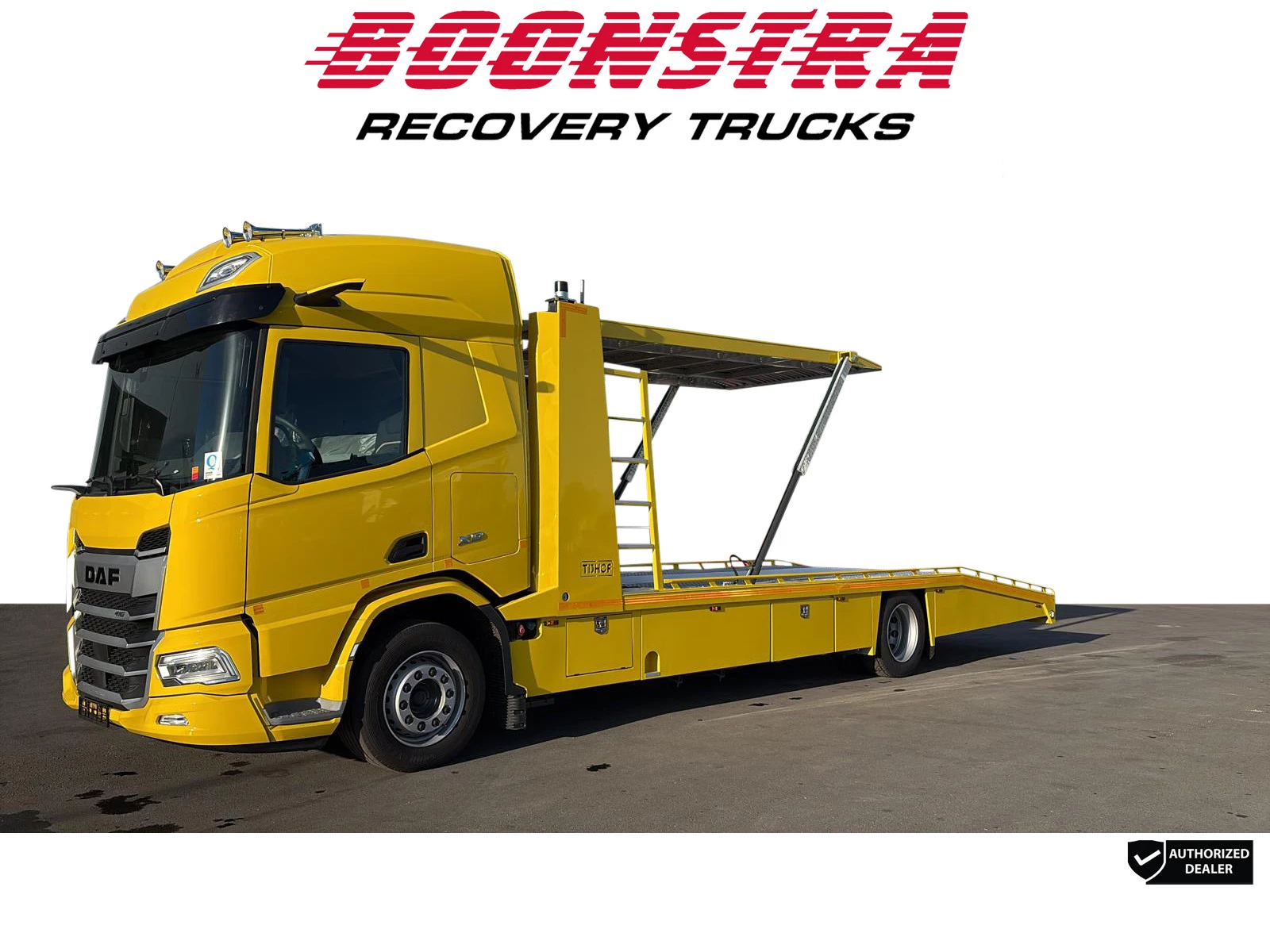 DAF XD 410 Tijhof Aluliner 3 lader Voll luft ACC Standclima Leder Winch Sofort Verfügbar Leverbaar in meerdere kleuren 2026 afbeelding 1