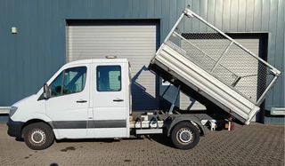 Mercedes-Benz Sprinter 2015 - 310 Kipper DC 7 Pers. Trekhaak Airco Automaat image 4