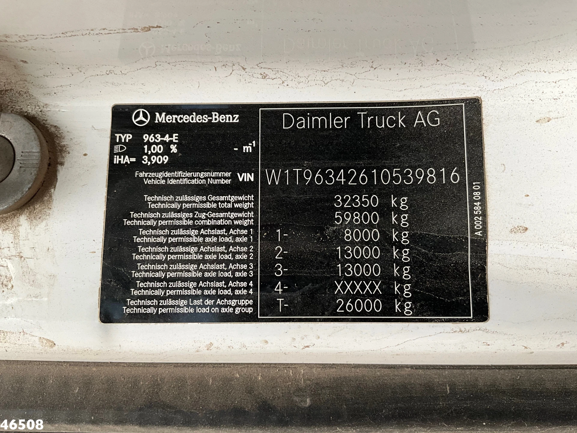 Mercedes-Benz Actros 2021 - 3348 6x4 Euro 6 Kiphydrauliek High Performance Engine Brake afbeelding 21