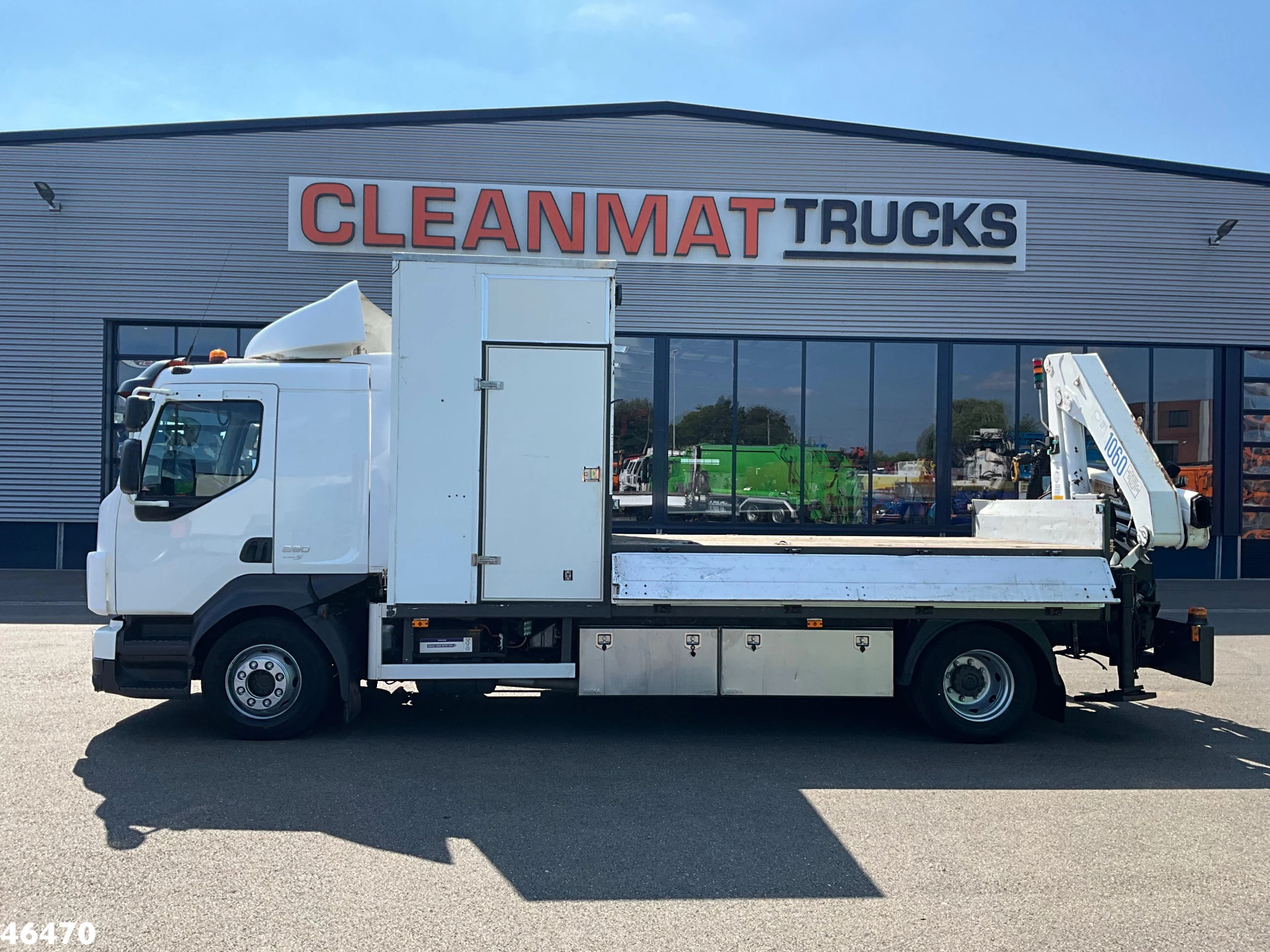 Volvo FL 280 Euro 5 HMF 10 Tonmeter laadkraan 2008 obrázek 9