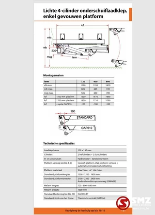 Dhollandia N/A 2023 - Occ laadlift DH.SM.15 Dhollandia bild 14