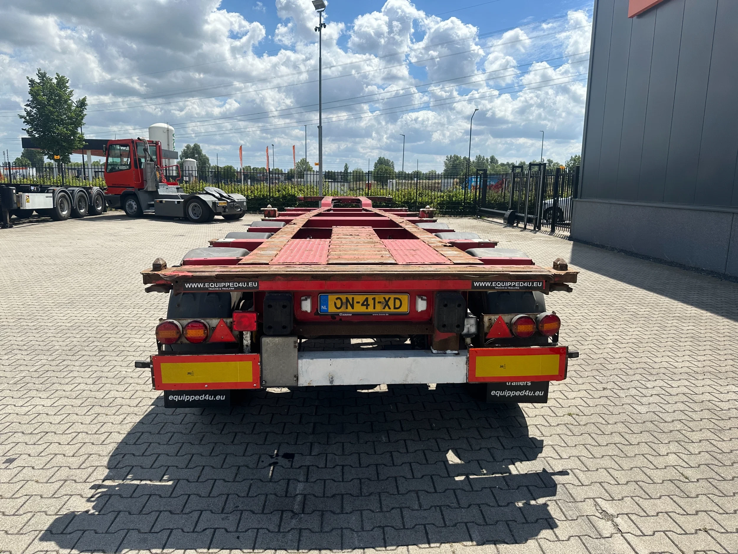 Krone 2015 - 40FT HIGH CUBE / BPW / DRUMBRAKES / NL-CHASSIS afbeelding 8